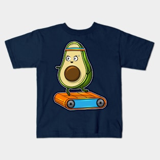 avocado unicado vegetable foodie gift idea present Kids T-Shirt